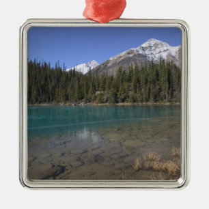 Canada, Alberta, Jasper National Park: JASPER, Metal Tree Decoration