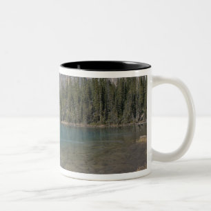 Canada, Alberta, Jasper National Park: JASPER, Two-Tone Coffee Mug