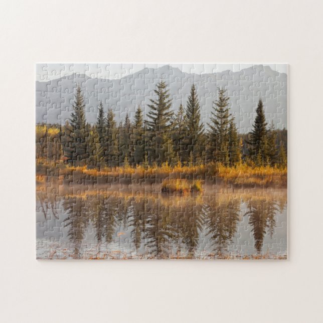 Canada, Alberta, Jasper National Park Jigsaw Puzzle (Horizontal)