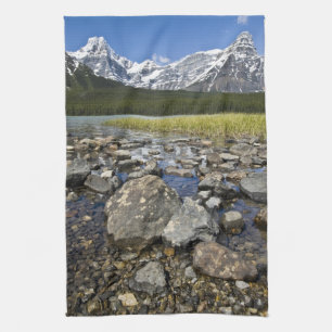 Canada, Alberta, Rocky Mountains, Banff National Tea Towel