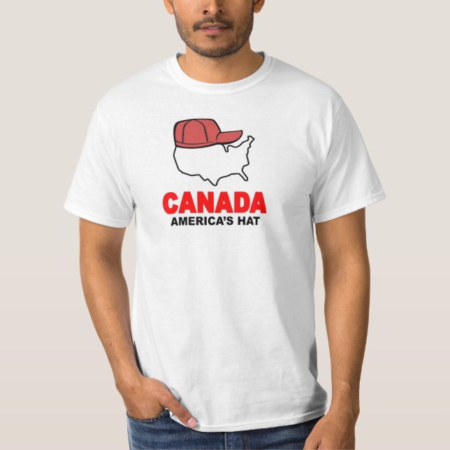 Canada, America's Hat T-Shirt (Front)