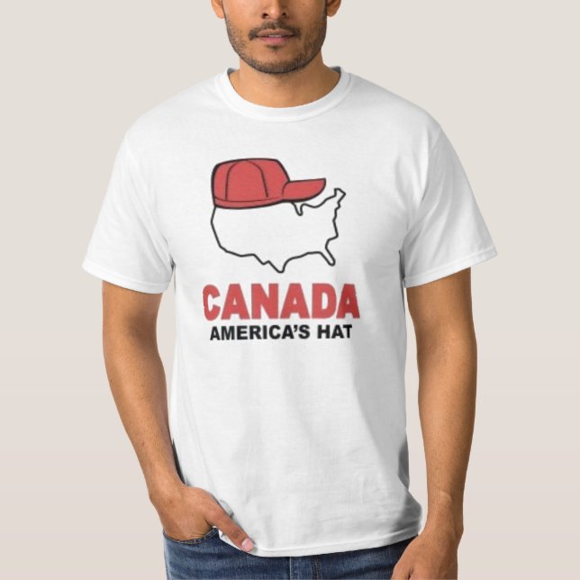 CANADA: AMERICA'S HAT T-Shirt (Front)