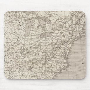 Canada and the United States Mouse Mat