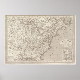 Canada and the United States Poster