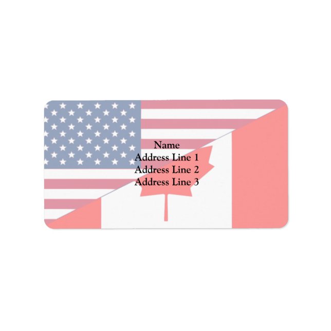 Canada And Usa, hybrids Label (Front)