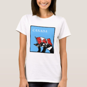 Canada Angry Patriotic Fighting Strong Canadian T-Shirt