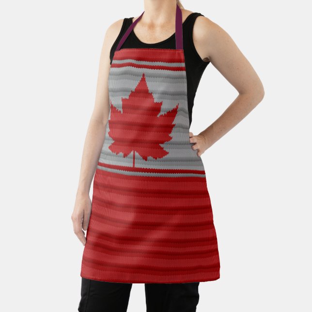 Canada Aprons Personalised Canada Souvenir Apron (Insitu)