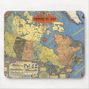 Canada At War Mouse Mat