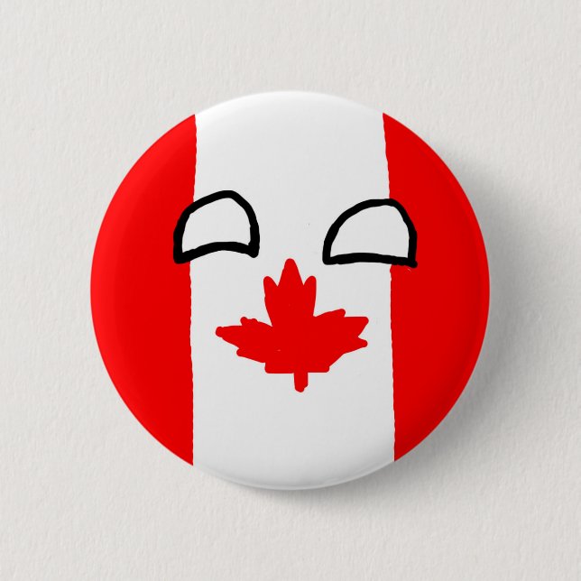 Canada Ball Button (Front)