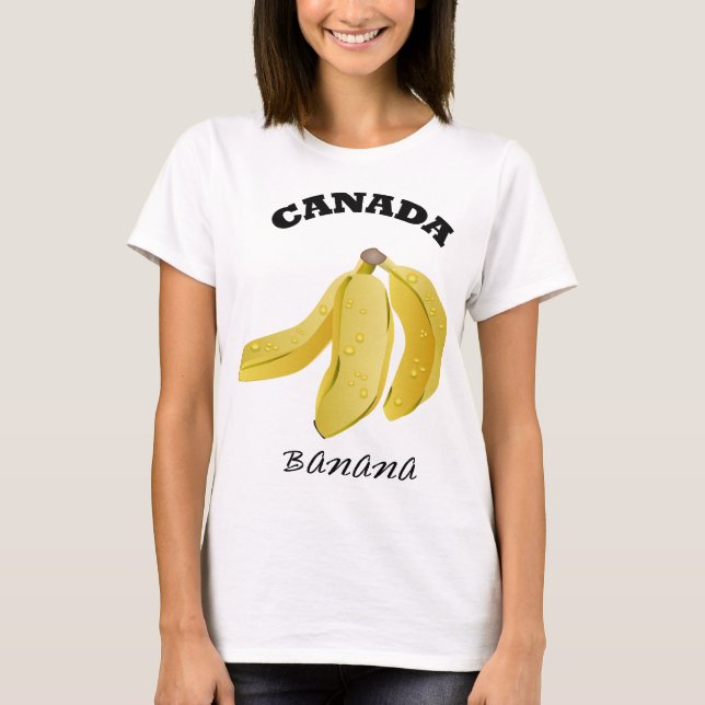 Canada Banana Theme Shirt (Front)