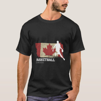 Canada Basketball Team B-Ball S Basketball T-Shirt