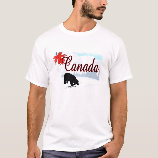 canada bear T-Shirt (Front)