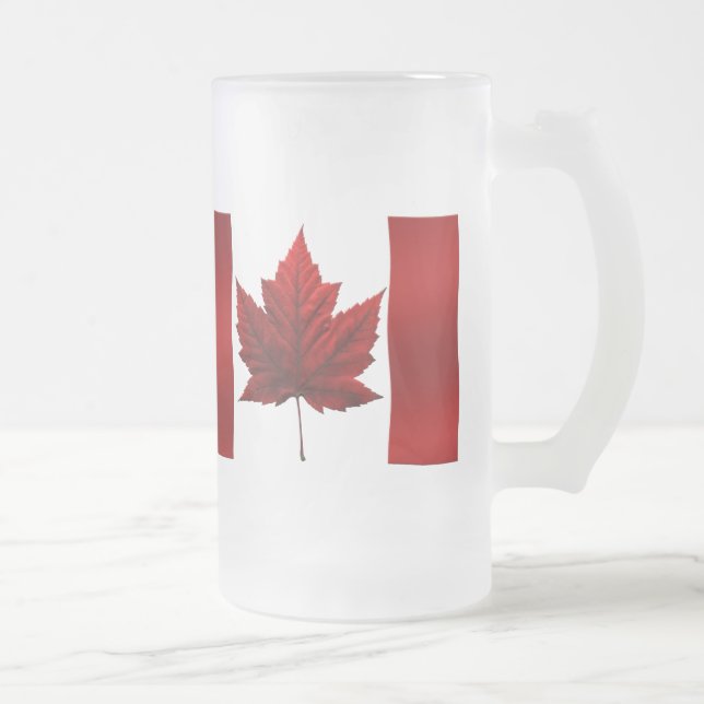 Canada Beer Mug Canada Flag Souvenir Glasses (Right)