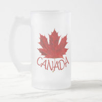 Canada Beer Mug Canada Maple Leaf Souvenir Glasses