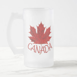 Canada Beer Mug Canada Maple Leaf Souvenir Glasses