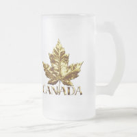 Canada Beer Mug Gold Medal Canada Souvenir Glasses