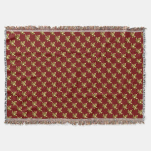 Canada Blanket Canada Gold Medal Souvenir Throw