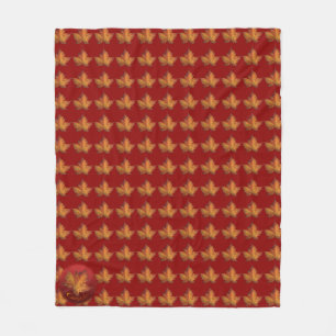 Canada Blanket Canada Maple Leaf Souvenir Blanket