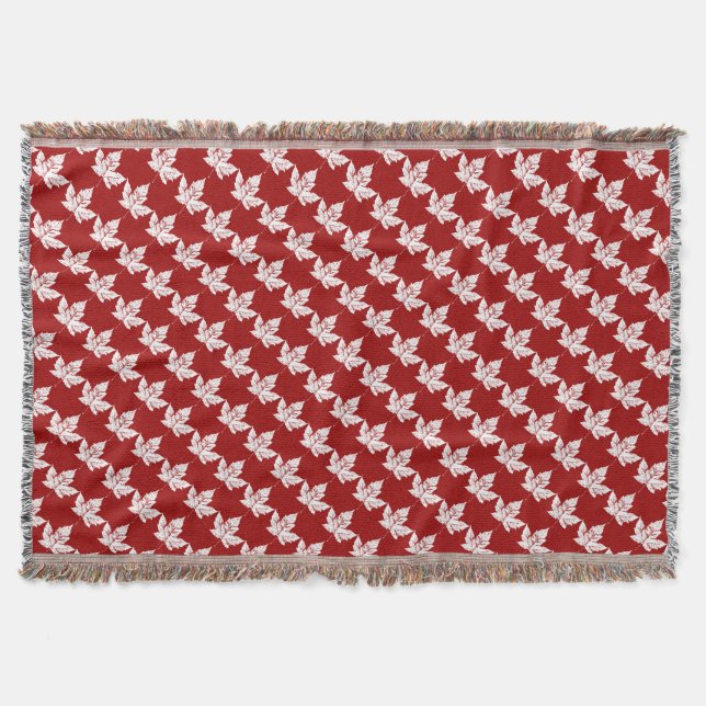 Canada Blanket Canada Maple Leaf Souvenir Throw (Front)
