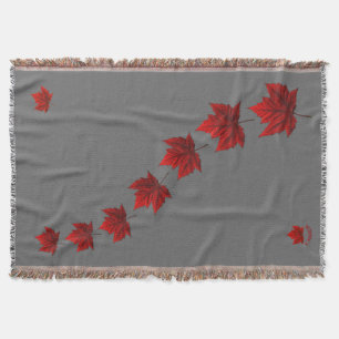 Canada Blanket Canada Maple Leaf Souvenir Throw
