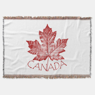 Canada Blanket Cool Canada Souvenir Throw Blanket