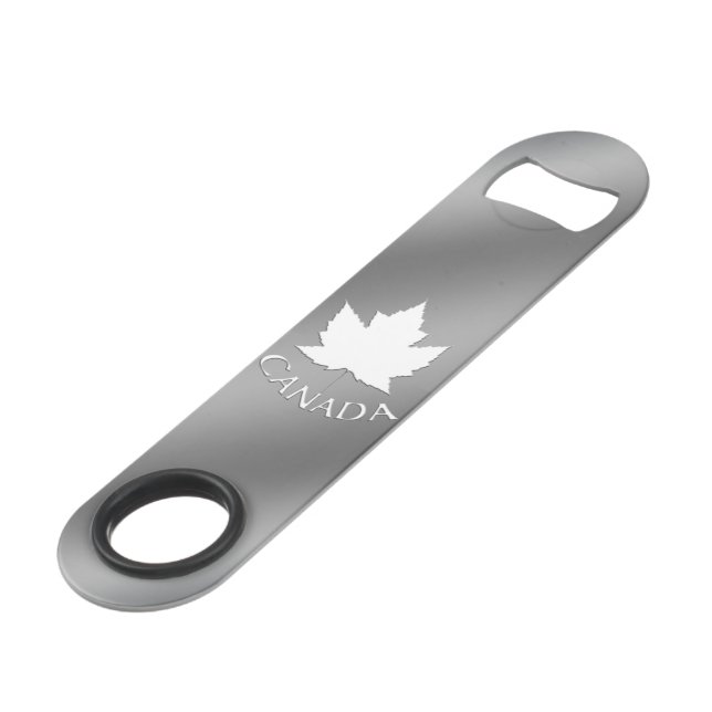 Canada Bottle Opener Canada Maple Leaf Souvenirs (Front Angled)