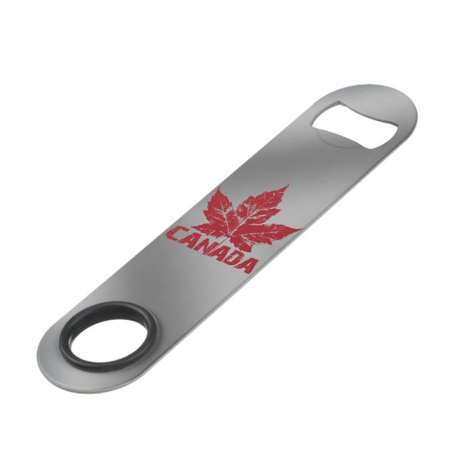 Canada Bottle Opener Cool Canada Souvenirs (Front Angled)