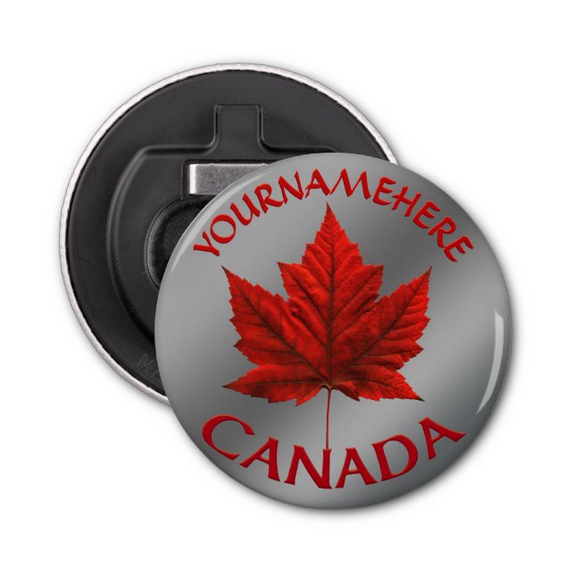Canada Bottle Opener Custom Canada Souvenirs (Front)