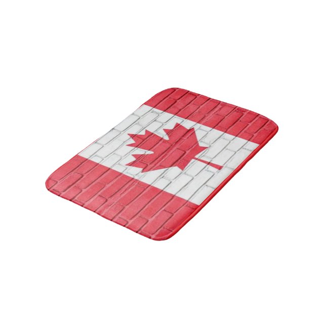 CANADA BRICK FLAG BATH MAT (Angled)