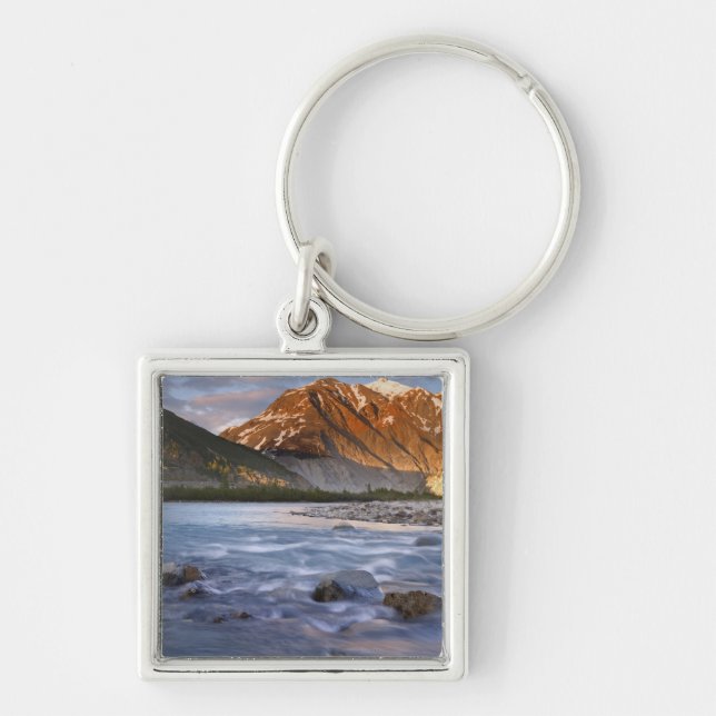 Canada, British Columbia, Alsek River Valley. 2 Key Ring (Front)