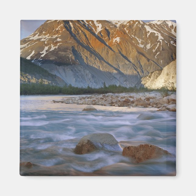 Canada, British Columbia, Alsek River Valley. Magnet (Front)