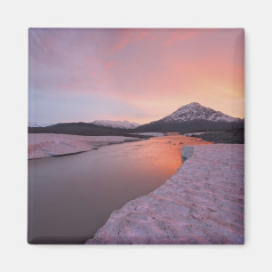 Canada, British Columbia, Alsek River Valley. Magnet