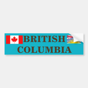Canada - British Columbia Bumper Sticker