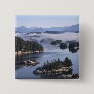 Canada, British Columbia, Johnstone Straight 15 Cm Square Badge
