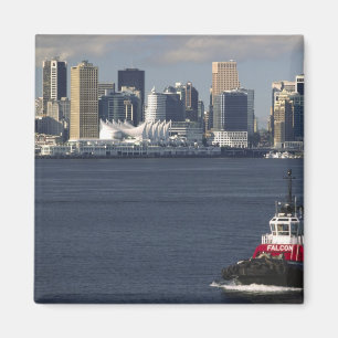 Canada, British Columbia, Vancouver. Downtown Magnet