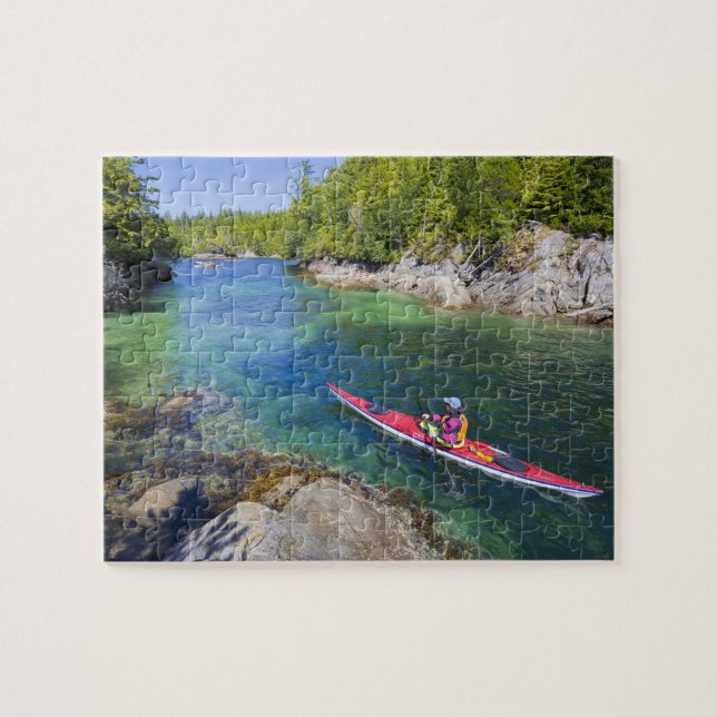 Canada, British Columbia, Vancouver Island. Sea 2 Jigsaw Puzzle (Horizontal)