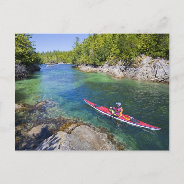 Canada, British Columbia, Vancouver Island. Sea 2 Postcard (Front)