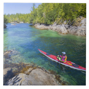 Canada, British Columbia, Vancouver Island. Sea 2 Tile