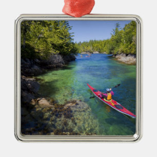 Canada, British Columbia, Vancouver Island. Sea Metal Tree Decoration