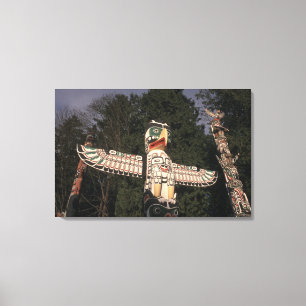 Canada, British Columbia, Vancouver.  Native Canvas Print
