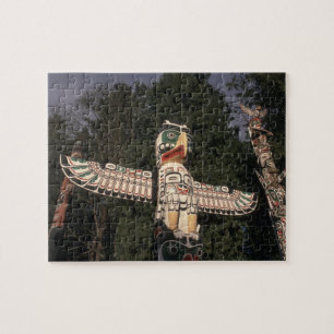 Canada, British Columbia, Vancouver. Native Jigsaw Puzzle