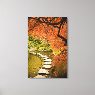 CANADA, British Columbia, Victoria. Autumn Canvas Print