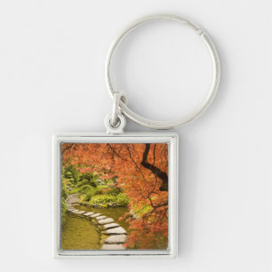 CANADA, British Columbia, Victoria. Autumn Key Ring