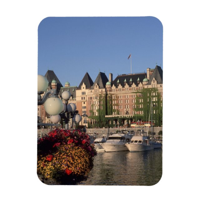 Canada, British Columbia, Victoria Empress Hotel Magnet (Vertical)