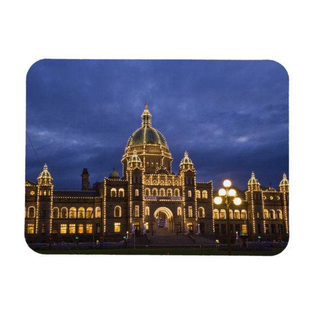 CANADA, British Columbia, Victoria. Evening, Magnet (Horizontal)