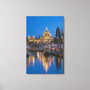 Canada, British Columbia, Victoria, Inner Canvas Print