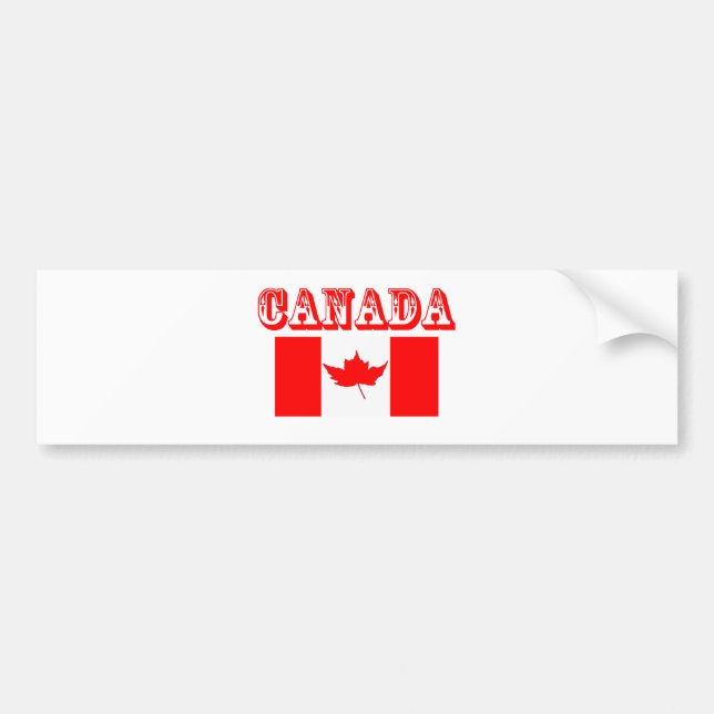 Canada Bumper Sticker (Front)