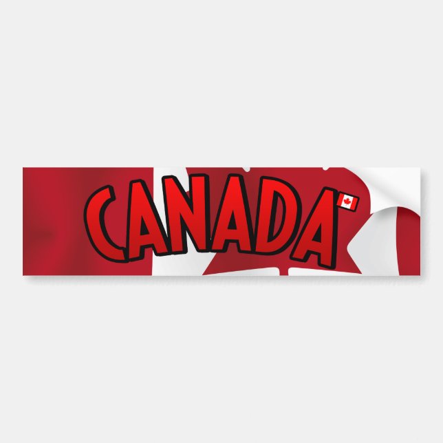 Canada Bumper Sticker (Front)