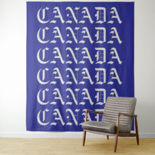 canada canada color tapestry
