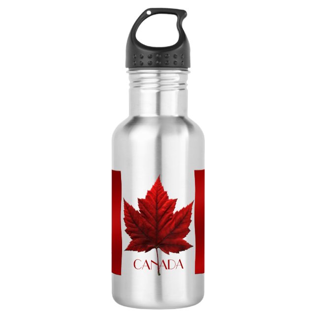 Canada Canada Flag Souvenir Bottle (Front)